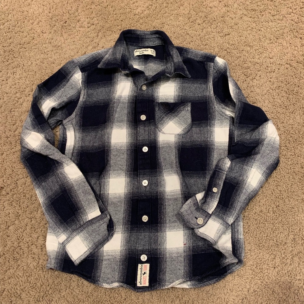 Kids Abercrombie size 11/12 Flannel